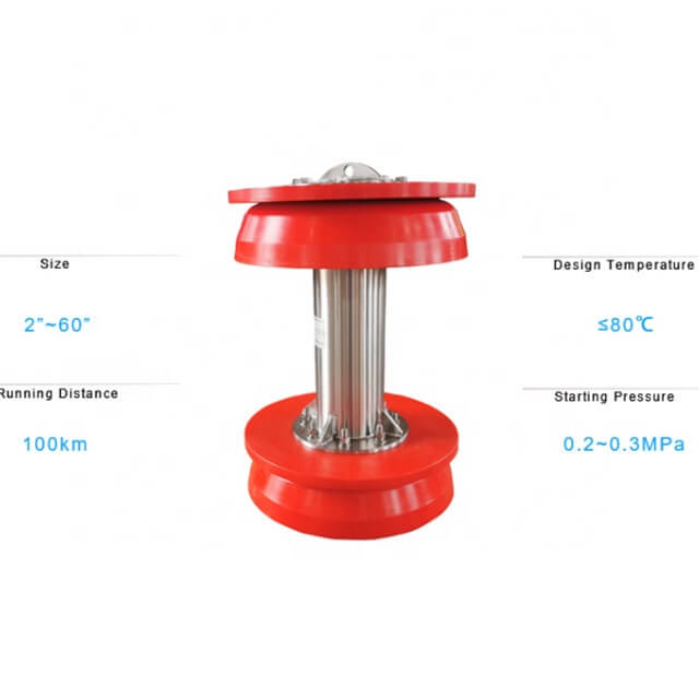 Scraper Cup Pig With Magnetic Brush - Emt Pipe Cleaning Pig